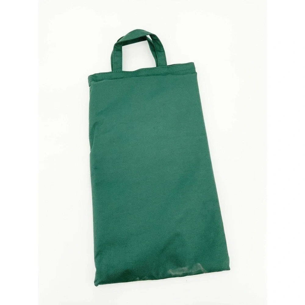 Plow And Hearth Large Fire Pit Cover Green All Weather Fabric 32x18 New - Picture 3 of 4